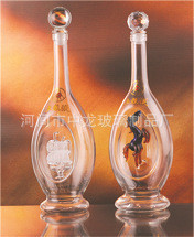 生产销售异型工艺酒瓶 高硼硅玻璃酒瓶 个性玻璃工艺酒瓶